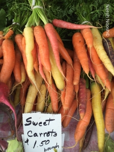 Carrots. Carpinteria Farmers Market, Carpinteria, CA
